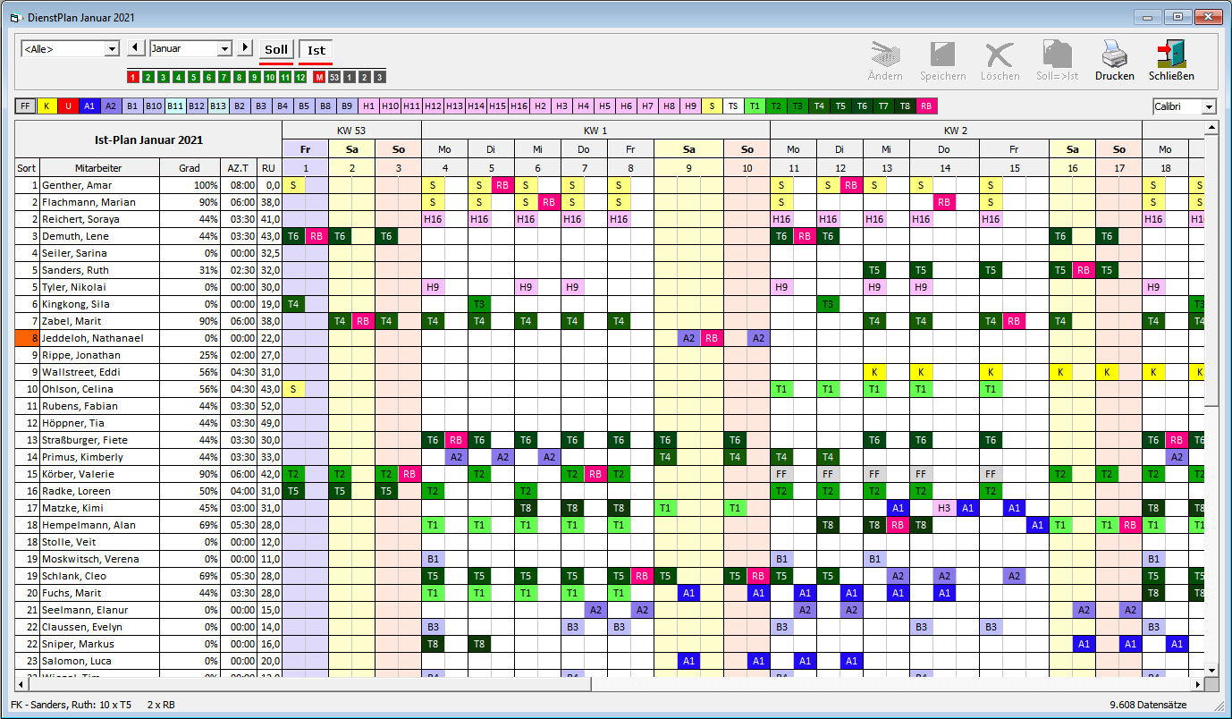 Dienstplan